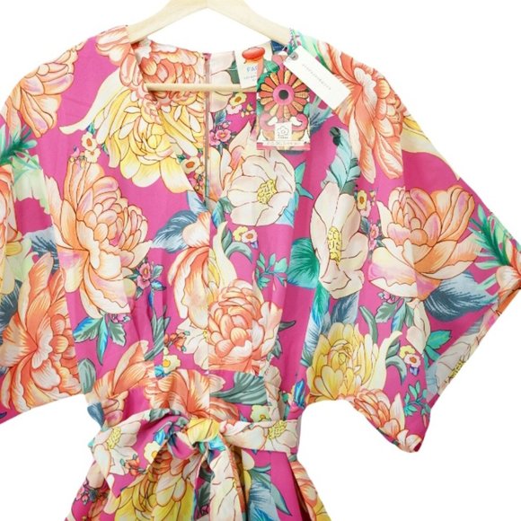 Anthropologie Farm Rio Eulalie Wide-Leg Jumpsuit - Picture 4 of 11